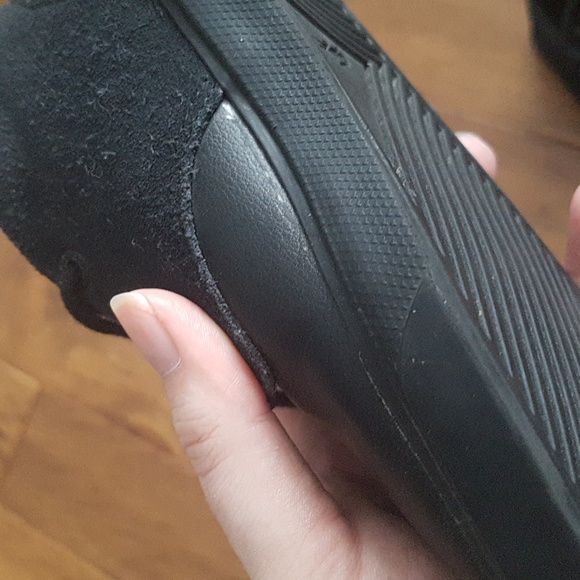 Lacoste Ortholite Esparre Chukka Black High Top Shoes Boys Size 1 - Picture 15 of 16